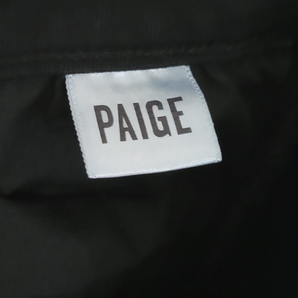 PAIGE ANTHROPOLOGIE Hoxton Ankle Skinny Black Jeans Size 24 - Picture 6 of 9